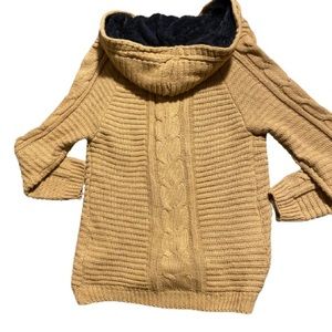 Button up front hoodie with soft fleece inner lining